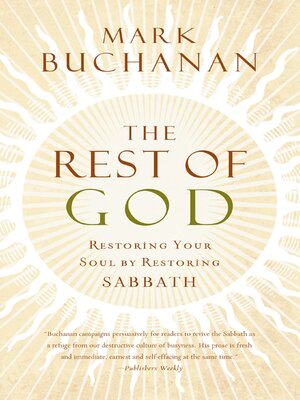 The Rest of God - ebook